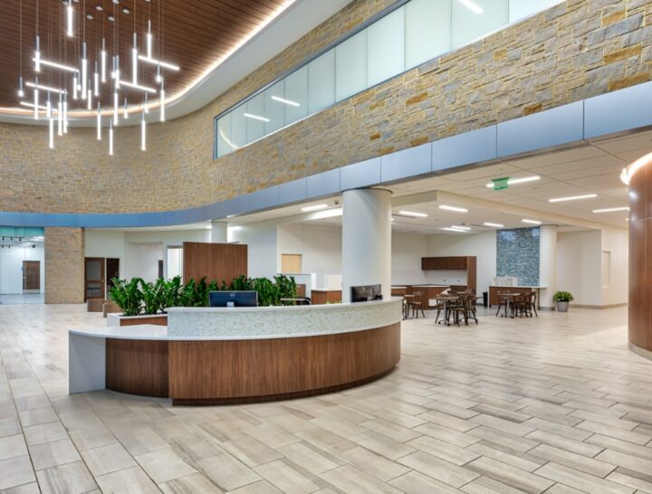 Sentara Brock Cancer Center Interior Lobby